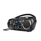 AKAI Bluetooth(R) CD Boombox AM/FM Digital Read Out with 6 Speakers