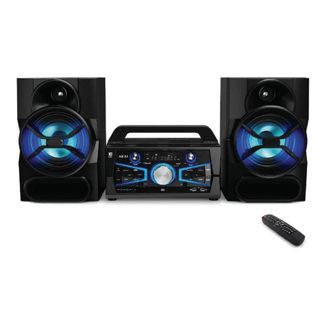 Akai Bluetooth Mini System with Light Effects