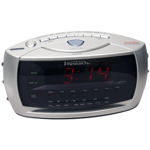 Emerson SmartSet Dual Alarm Clock Radio - Reconditioned