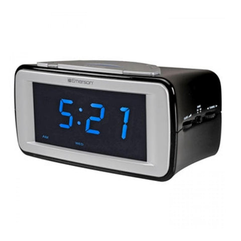 Emerson SmartSet Dual Alarm AM/FM Clock Radio - Reconditioned