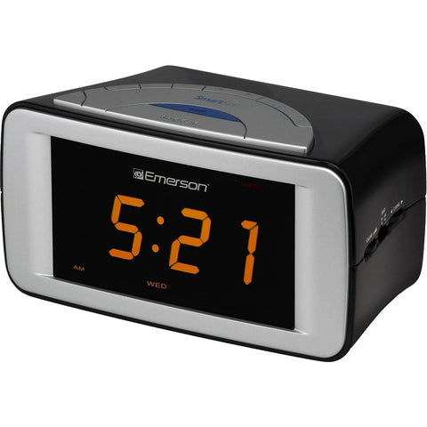 Emerson SmartSet Jumbo Display, Dual Alarm Clock Radio - Reconditioned