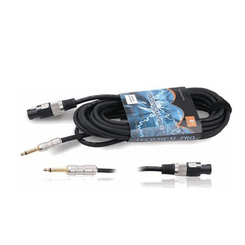 Technical Pro .25 in. to XLR Female Audio Cable 18 Gauge