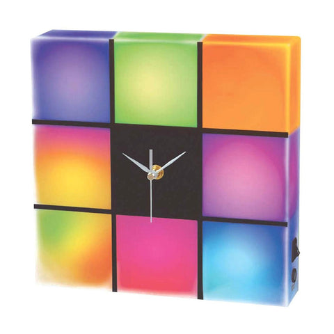 Cresta LED Color Changing Panel with Clock