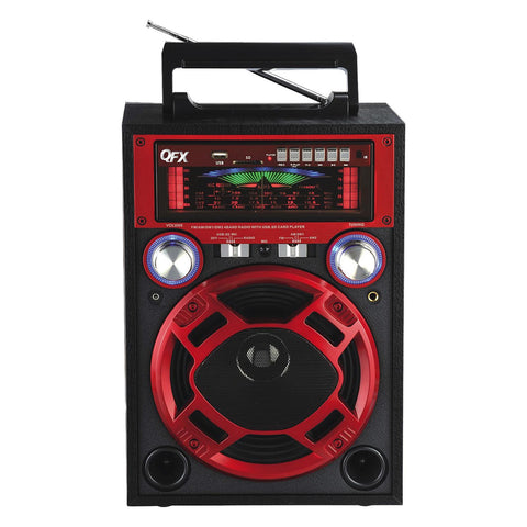 QFX Karoke Multimedia Speaker With AM/FM/SW1-2 Band Radio