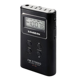 Sangean FM-Stereo / AM PLL Synthesized Pocket Receiver- Black