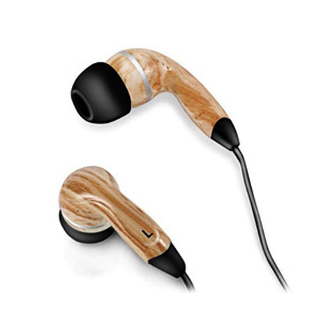 Graphic Collection Wood Headphones- Black