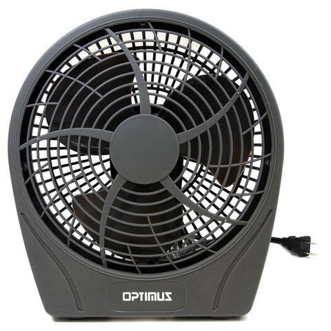 9" Stylish Personal Fan 3 Speed- Silver