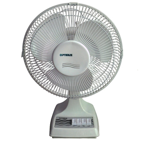Optimus 16-Inch Oscillating 3-Speed Table Fan - Reconditioned