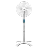 Optimus F-1760 16-Inch Wave Oscillating 3-Speed Stand Fan with Remote Control