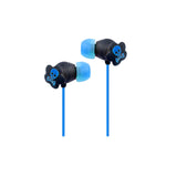 QFX Lightweight Stereo Earbuds-Blue