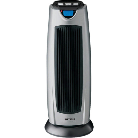 Optimus 21" Oscil Tower Heater with Digi Temp Readout and Setting, Remote