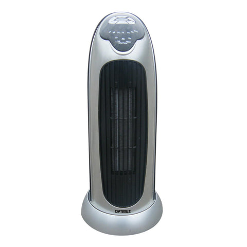 Optimus 17" Oscillating Tower Heater with Digital Temperature Readout - Reconditioned