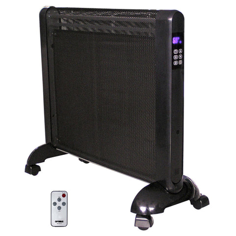 Micathermic Flat-Panel Heater with Remote Control