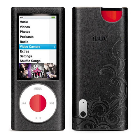 iLuv Leather Case with Flame Pattern for iPod nano 5th Gen