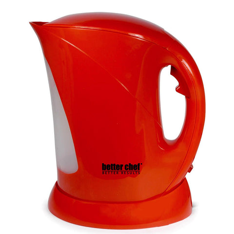 Better Chef 1.7L Red Cordless Kettle