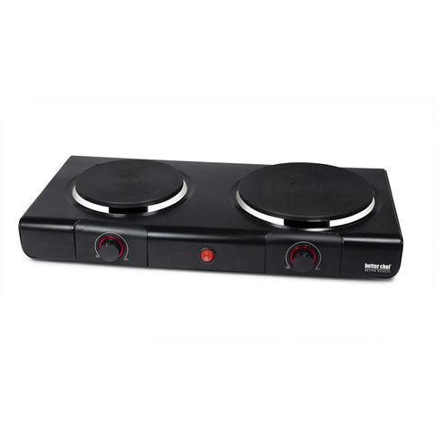 Better Chef 1500-Watt Dual Solid Element Electric Countertop Range