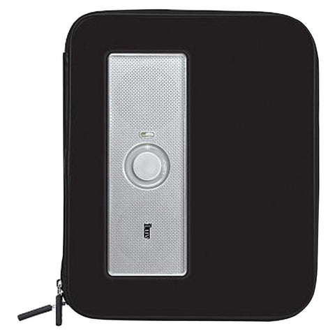 iLuv iSP210BLK Portable Amplified Stereo Speaker Case for iPad, iPad 2, MP3 Player and Tablets - Black
