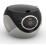 QFX Portable AM/FM Radio CD Player-Black