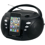 Jensen Portable Docking Digital CD Music System for iPod &amp; iPhone