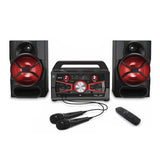 Akai CD+G Karaoke Party Machine with Bluetooth and Light Effect