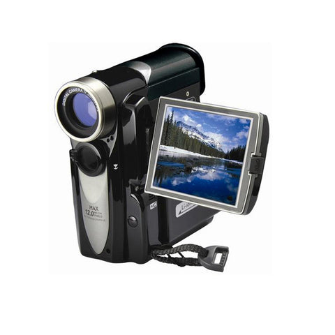Mitsuba 12MP 4x Digital Zoom Camera/Camcorder (Black)