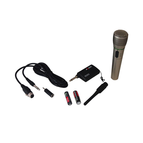 Professional Stage Wireless/Wired Microphone With Adapter