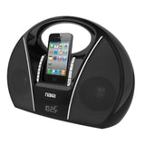 Naxa Portable PLL Digital FM Stereo Radio with Dock for iPod and iPhone