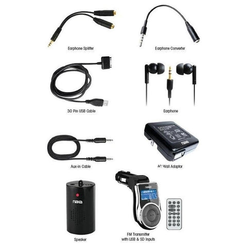 Naxa 10 in 1 Accessory Kit for iPod and iPhone