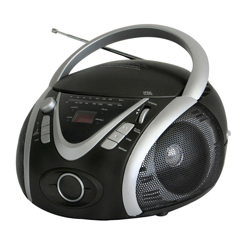 Naxa NPB-246 Portable MP3/CD Player with AM/FM Stereo Radio &amp; USB Input
