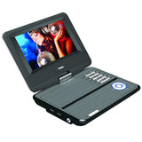 7" TFT LCD Swivel Screen Portable DVD Player with USB/SD/MMC Inputs