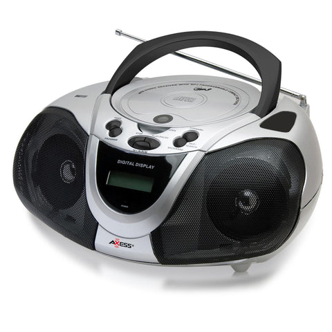 Axess Portable CD/MP3 Boombox