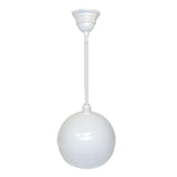 Pyle 100 Watt 6.5'' Ceiling Hanging Mount Ball Pendant Speaker (White)