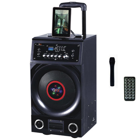 Quantum FX Battery Powered Bluetooth PA Speaker
