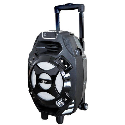 QFX Portable Tailgate Speaker-Silver