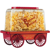 Brentwood Vintage Wagon Popcorn Maker - Red
