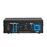 Pyle Mini 2x120 Watt Stereo Power Amplifier w/ USB &amp; CD Input