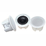 Pyle 6 1/2'' In-Ceiling 2-Way Flush Mount Enclosure Speaker System