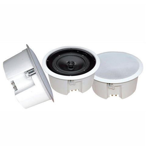 Pyle In-Ceiling Enclosed Speaker System with Rotary Tapping 70V Transformer