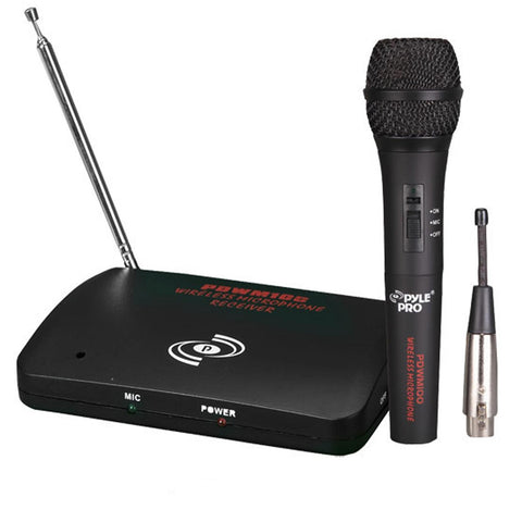 Pyle Dual Function Wireless/Wired Microphone System