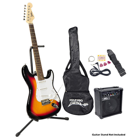 Beginner Electric Guitar Package - Sun Burst