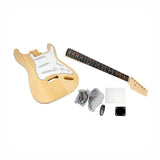 Pyle's Unfinished Strat Electric Guitar Kit - You Build The Guitar