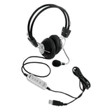 Pyle Multimedia/Gaming USB Headset with Noise-Canceling Microphone
