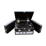 Classical Vinyl Turntable Record Player With PC Encoding, iPod Player, AUX Input &amp; Dual Fold-Out Speaker System