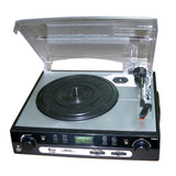 USB Turntable with direct-to-digital USB/SD Card Encoder &amp; Built-in AM/FM Radio Conversion