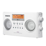 Sangean FM-Stereo RDS (RBDS) / AM Digital Tuning Portable Receiver- White