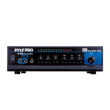Pyle PT210 120 Watt Microphone PA Mono Amplifier with 70V Output and Mic Talkover