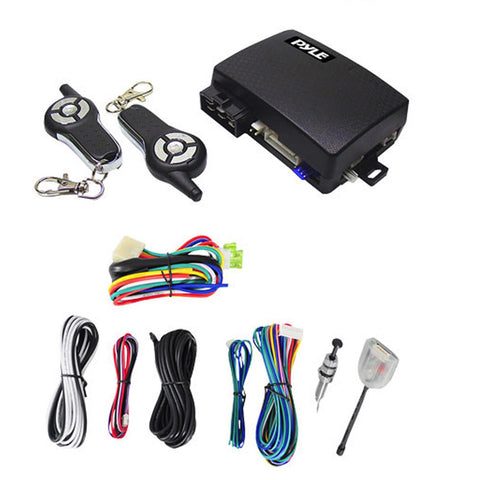 Pyle 4-Button Remote Start/Door Lock Vehicle Security System