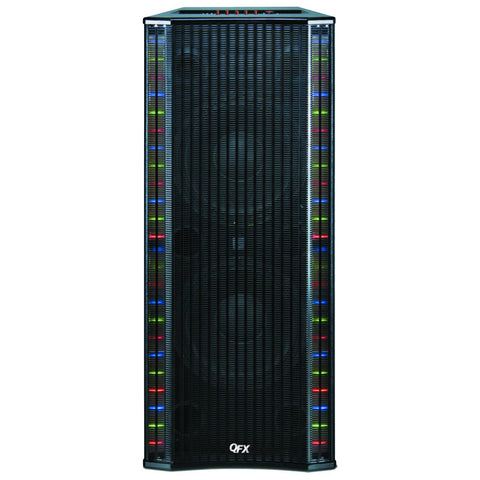 QFX Bluetooth Tower Home Theater Speaker System with Built-In Amplifier
