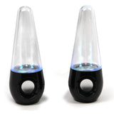 Supersonic Bluetooth Dancing Water Speakers-Black