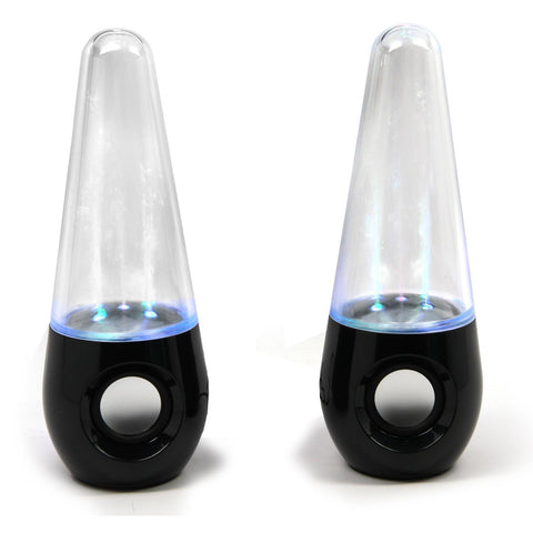 Supersonic Bluetooth Dancing Water Speakers-Black